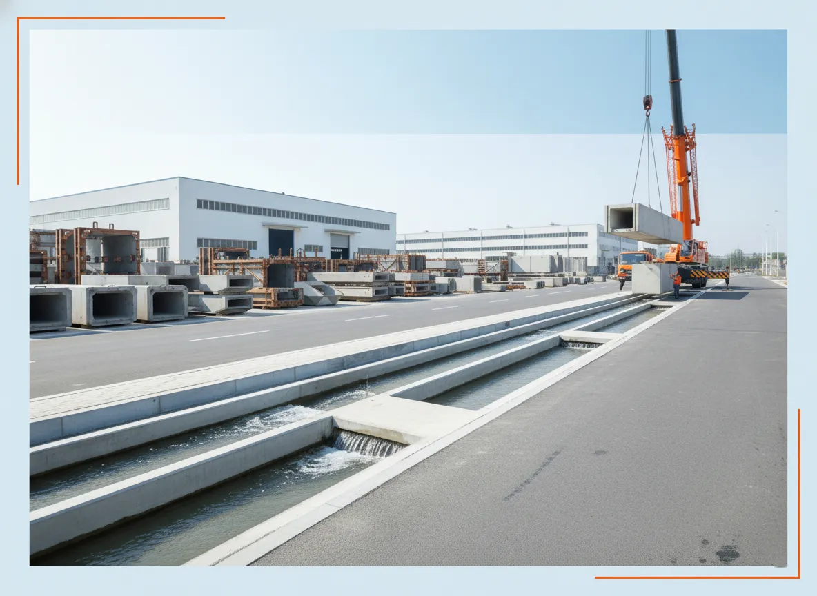 Precast U-Drain Manufacturer in Salem